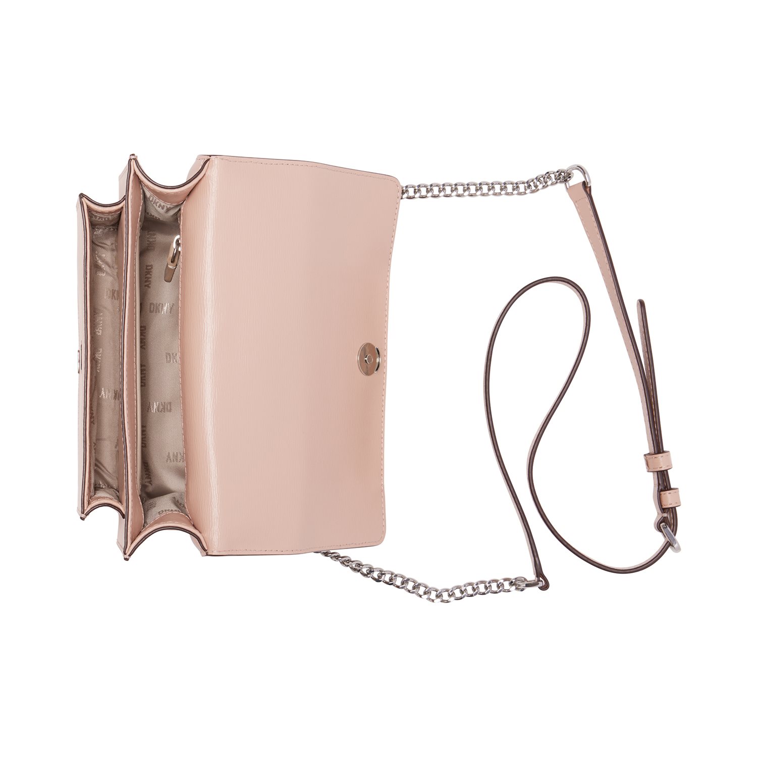DKNY Bryant Chain Flap Cb rosewater