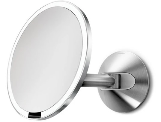 SIMPLEHUMAN - Miroir ST3003 miroir à capteur mural câblé acier brossé
