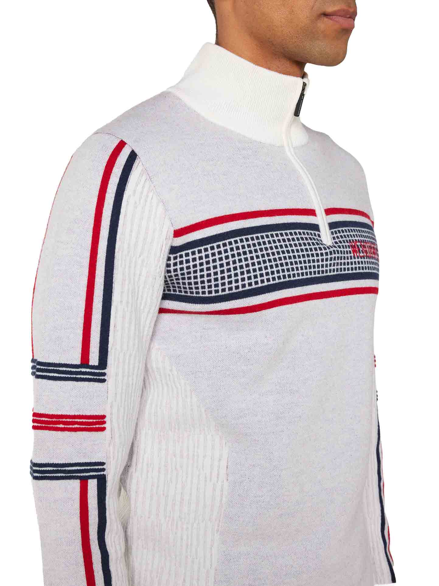 Stryn ZipUp Herre Off White