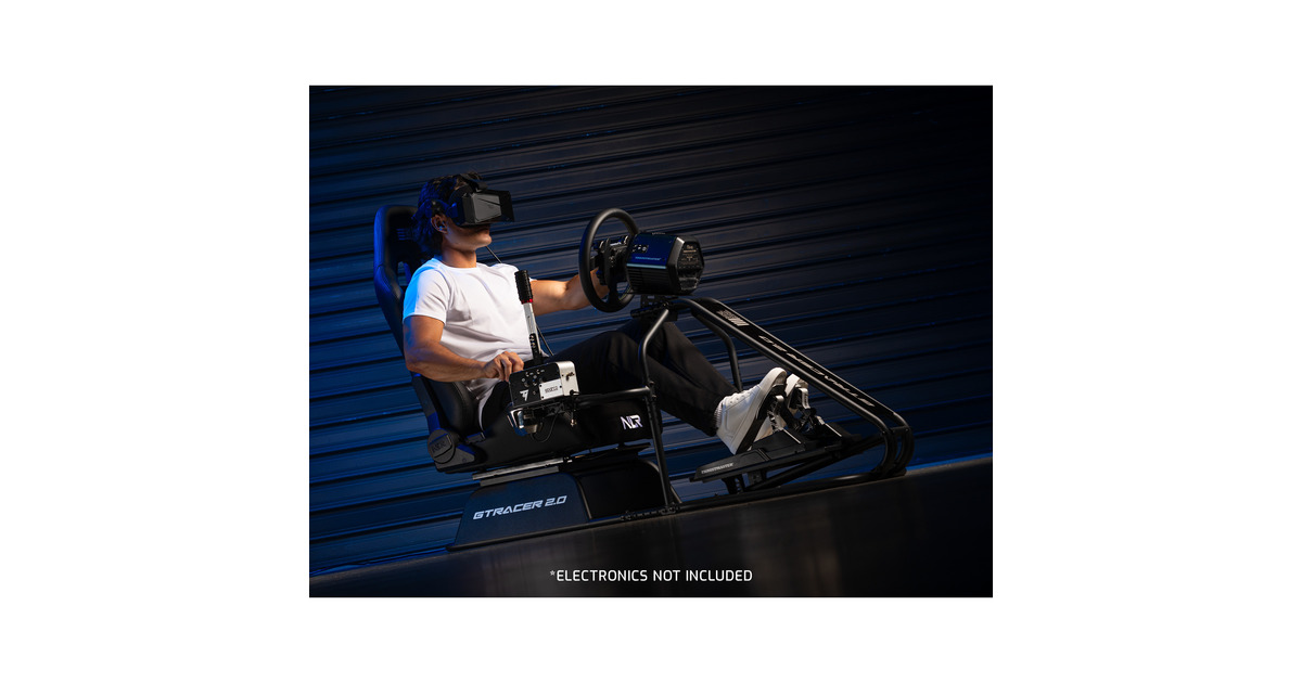 Next Level RacingGTRacer 2.0 racing simulator  (Zwart)
