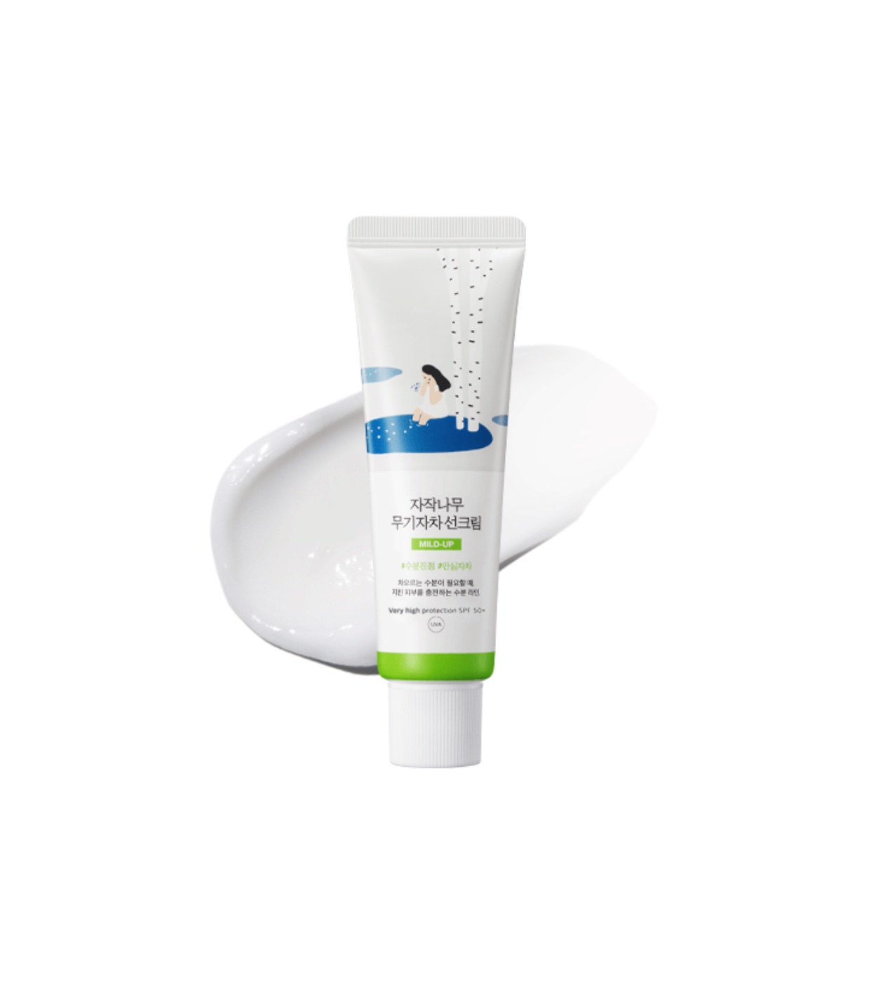 Round Lab - Protetor Solar Hidratante Birch Juice Mild-Up SPF 50