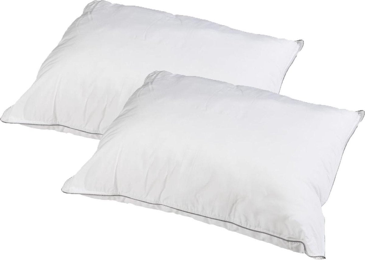 Luxe Hotel Hoofdkussen 2 stuks - 100% katoen - 60x70 cm