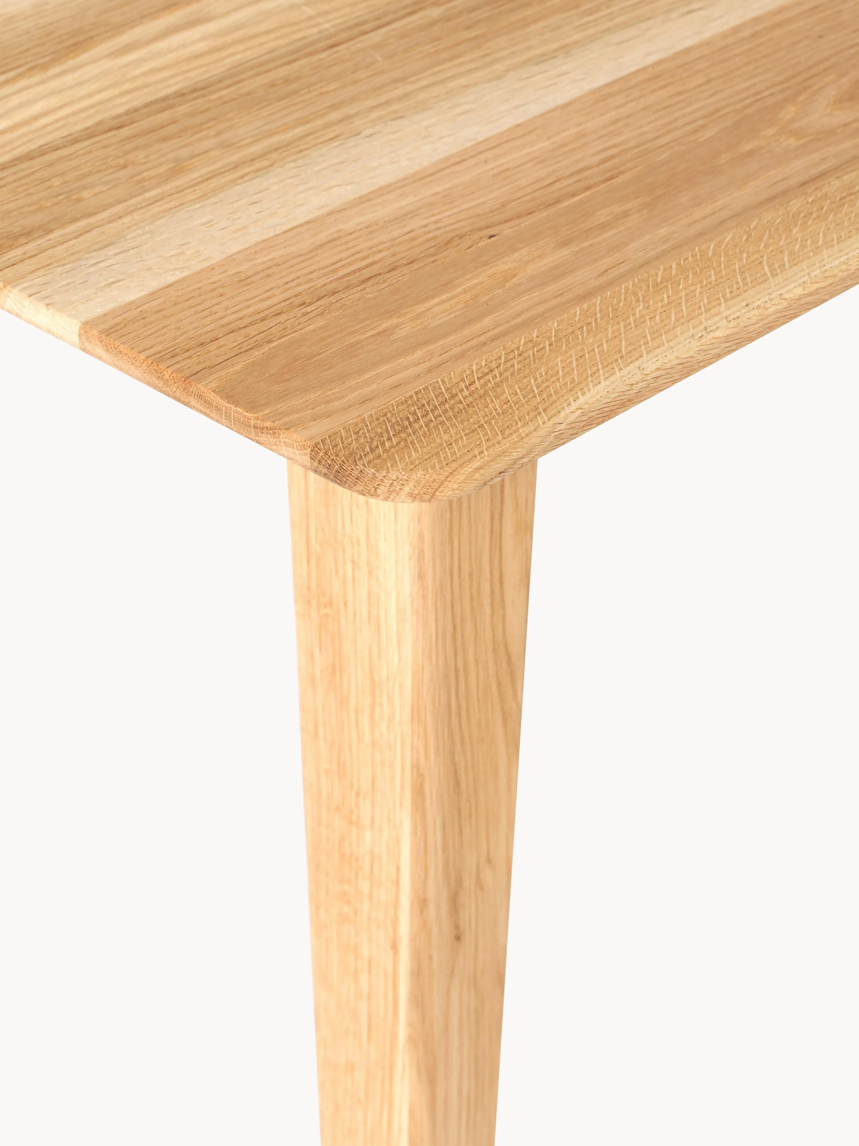 Eettafel Archie van eikenhout, in verschillende formaten