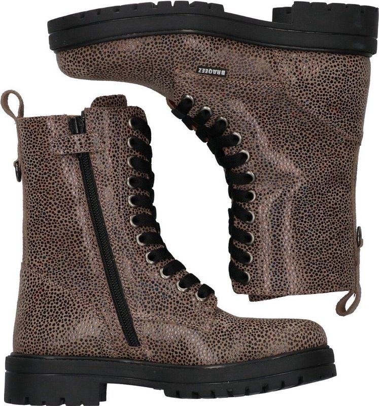 Braqeez - 424558 - Laarzen - Taupe