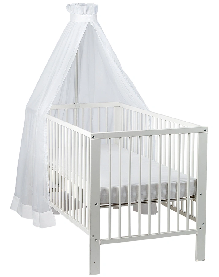 Bett-Himmel für Kinderbetten in weiß