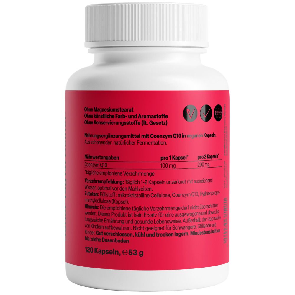 ZeinPharma® Coenzym Q10 Kapseln 100 mg
