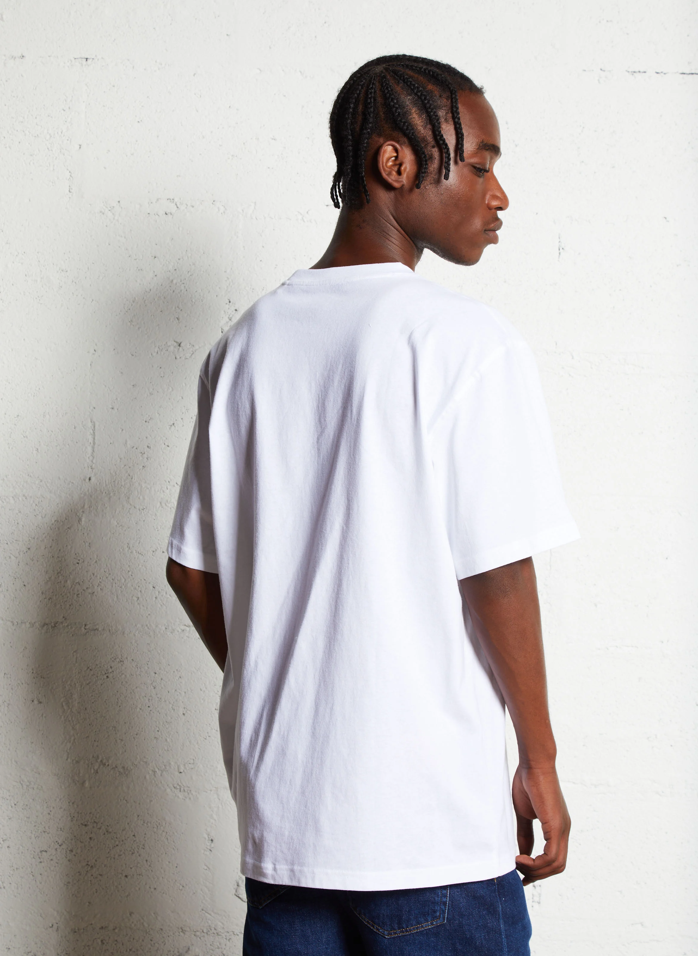 SUMMERDALE - Tee-shirt col rond en coton | Blanc