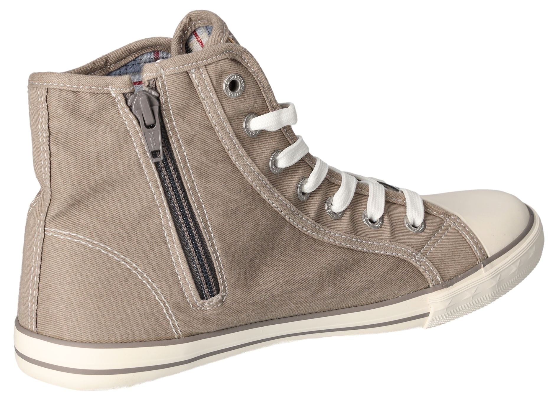 Mustang Shoes Sneaker  , High Top-Sneaker, Schnürschuh mit Label in der Laufsohle