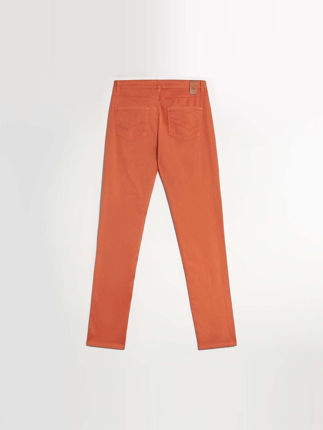 Pantalon Femme Matière Eco-Conçue Orange
