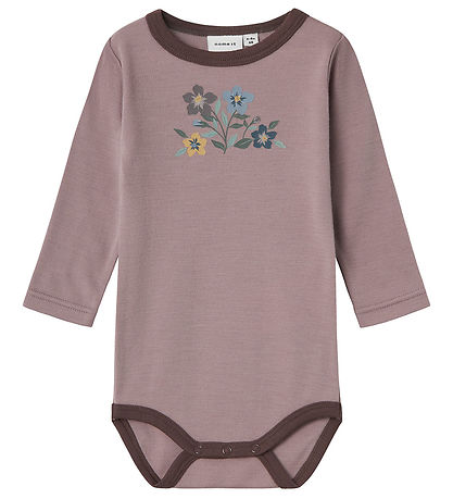 Name It Body L/æ - Wolle - NbfWillow - Purple Dove
