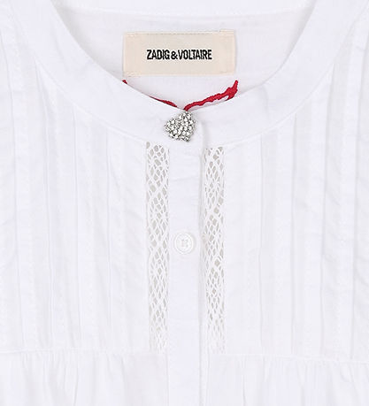 Zadig & Voltaire Hemd k/æ - Gisele - Weiß
