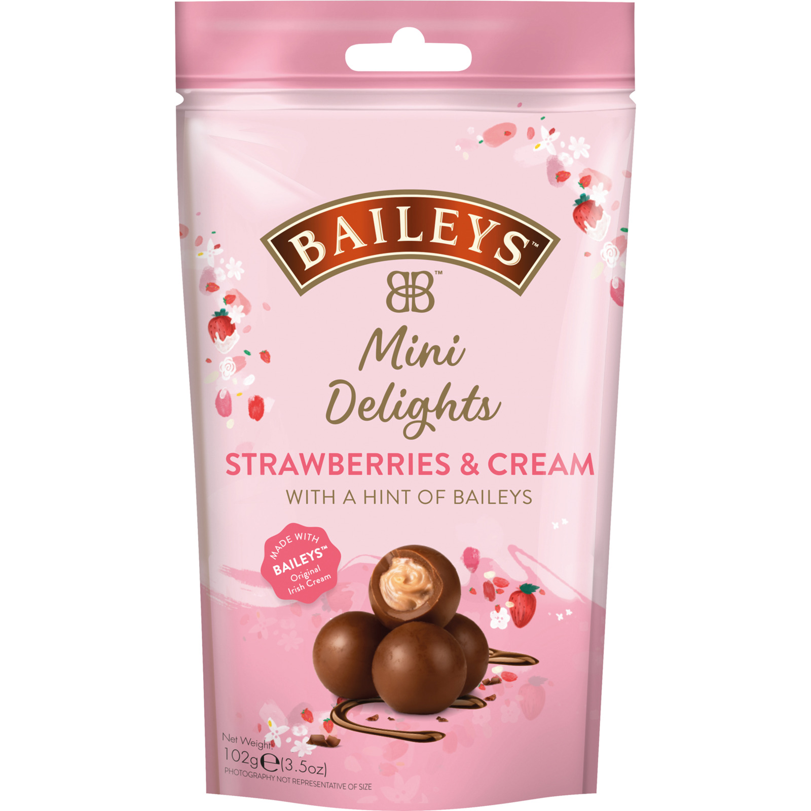Baileys Mini Delights Strawberry/Cream 102g