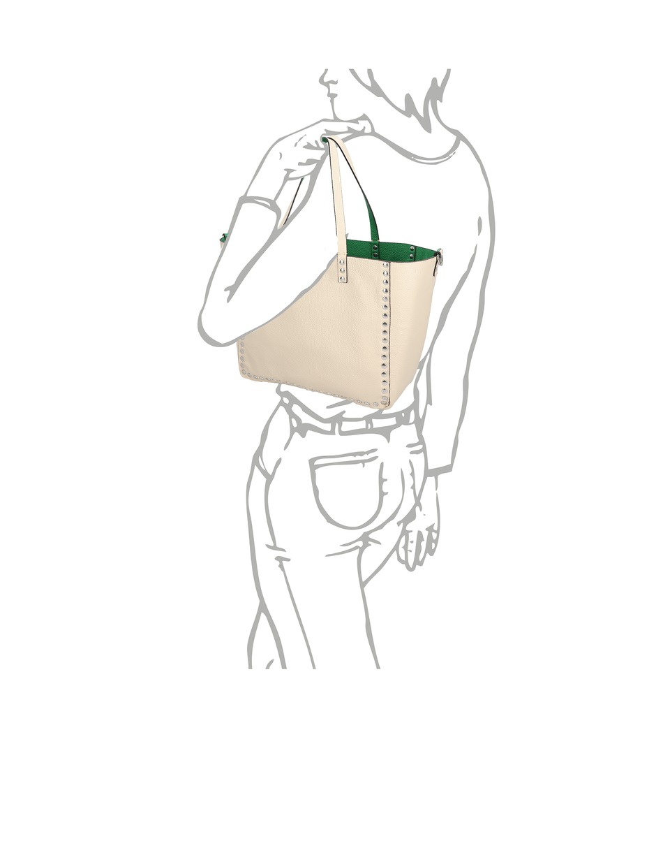 Glattleder Shopper