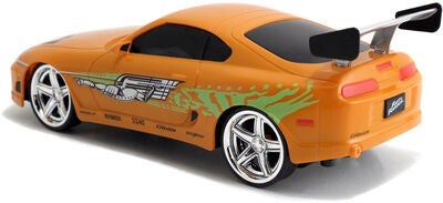 Fast & Furious Toyota Supra Radiostyrt Bil 1:24