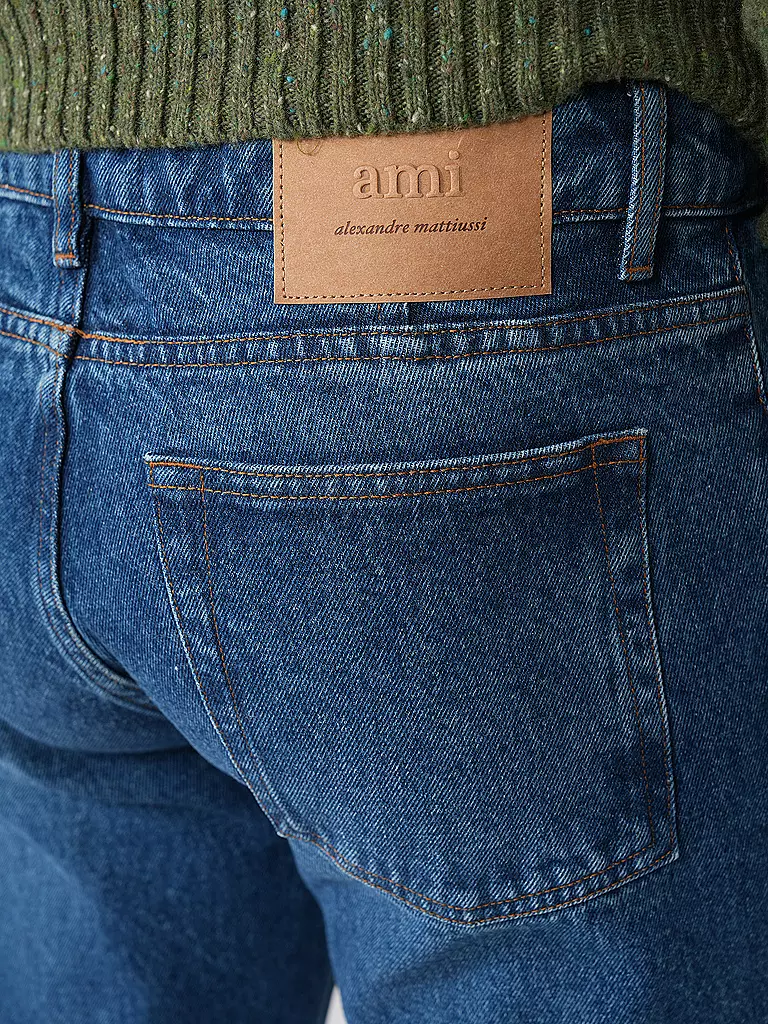 AMI PARIS Jeans Straight Fit JEAN blau