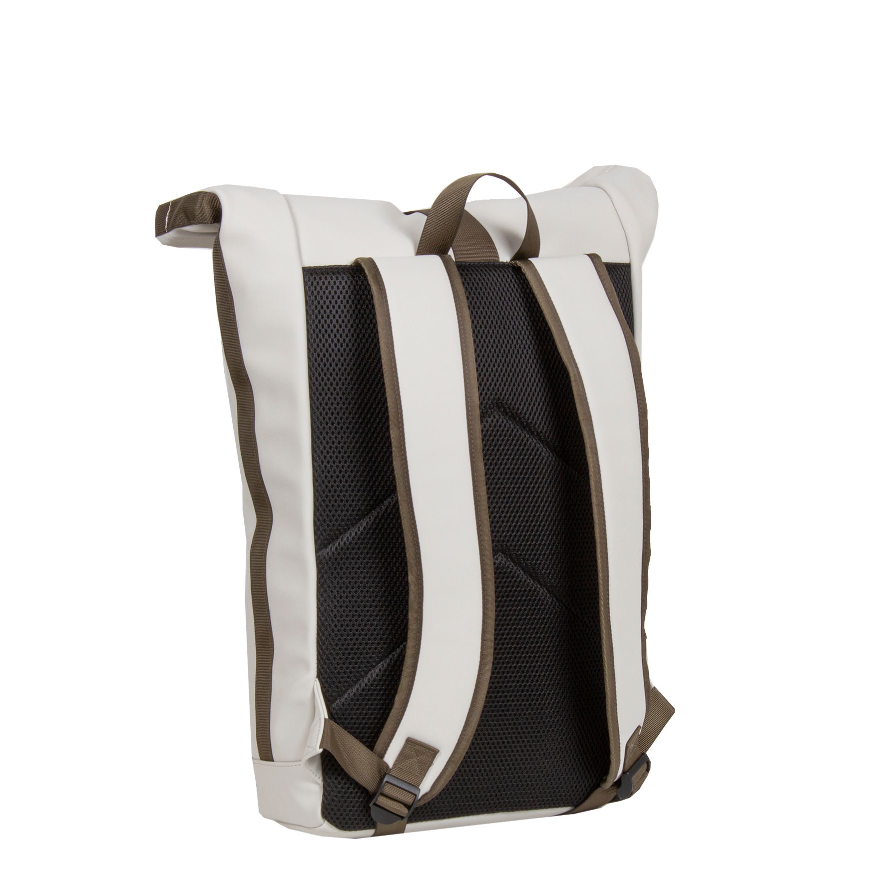 New Rebels Tim New York Rolltop Backpack Beige/ Olive