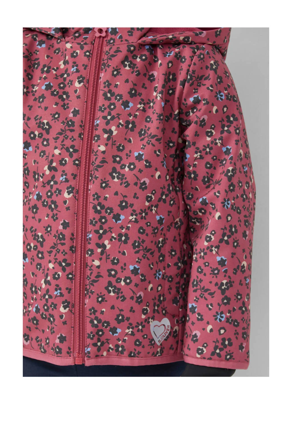 s.Oliver softshell jas herfst roze