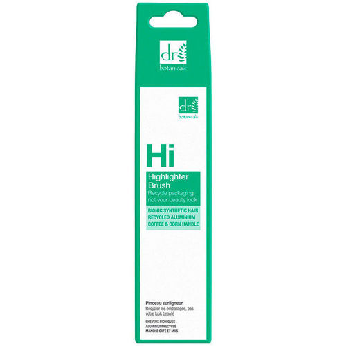 Dr. Botanicals - Highlighter Brush Bionic Synthetic Hair Recycled Aluminium Coff