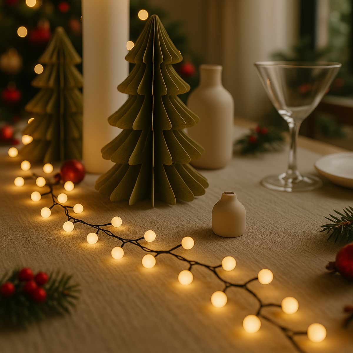Kerst lichtsnoer groen met 100 LED's wit 5m IP44 - Dasher