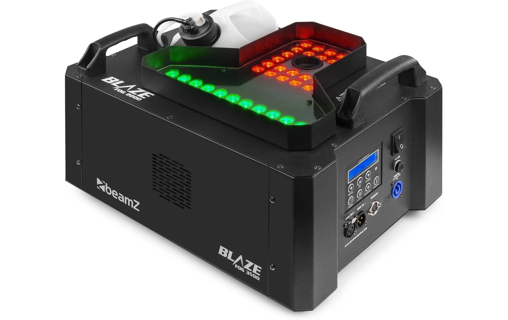 Nebelmaschine BLAZE2200<br>2200W Nebelmaschine mit 48x 4W 4-in-1 LEDs