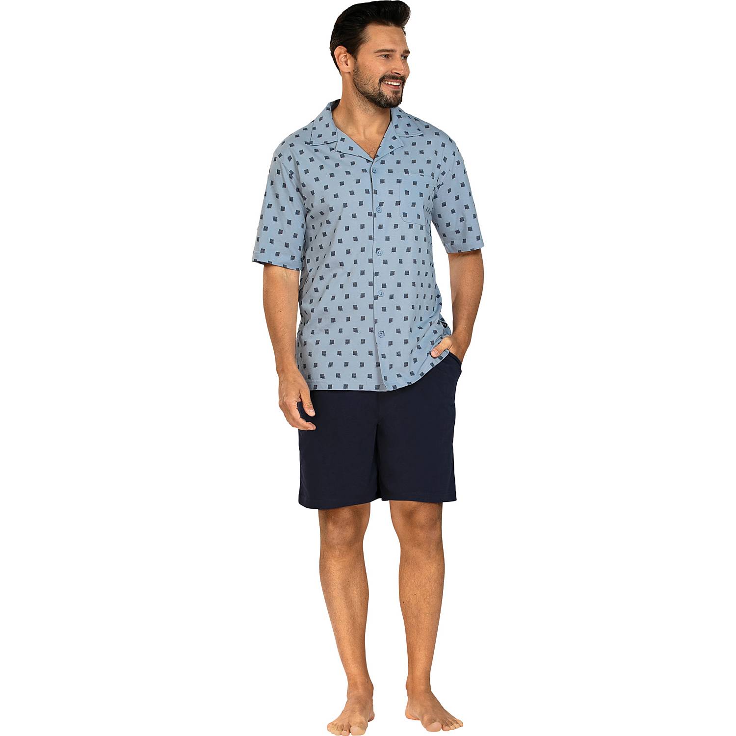 Comte Single-Jersey Herren-Schlafanzug