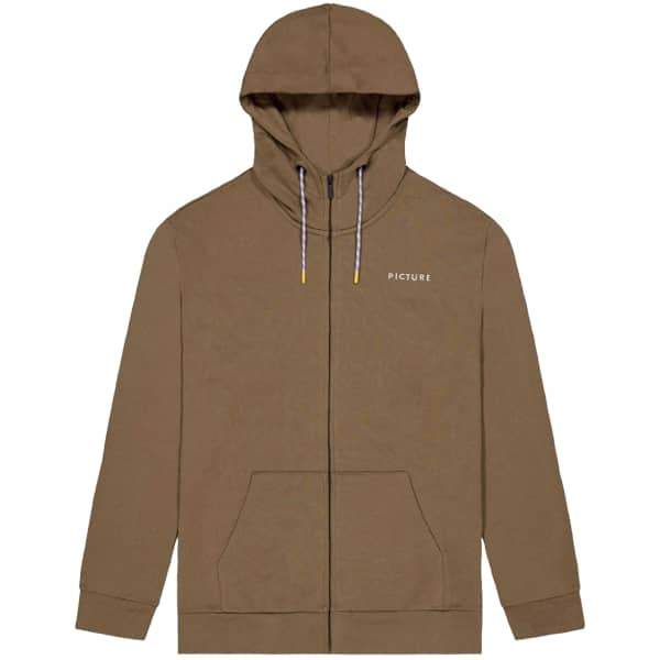 Sweatshirt PICTURE KENOMA ZIP HOODIE BISON