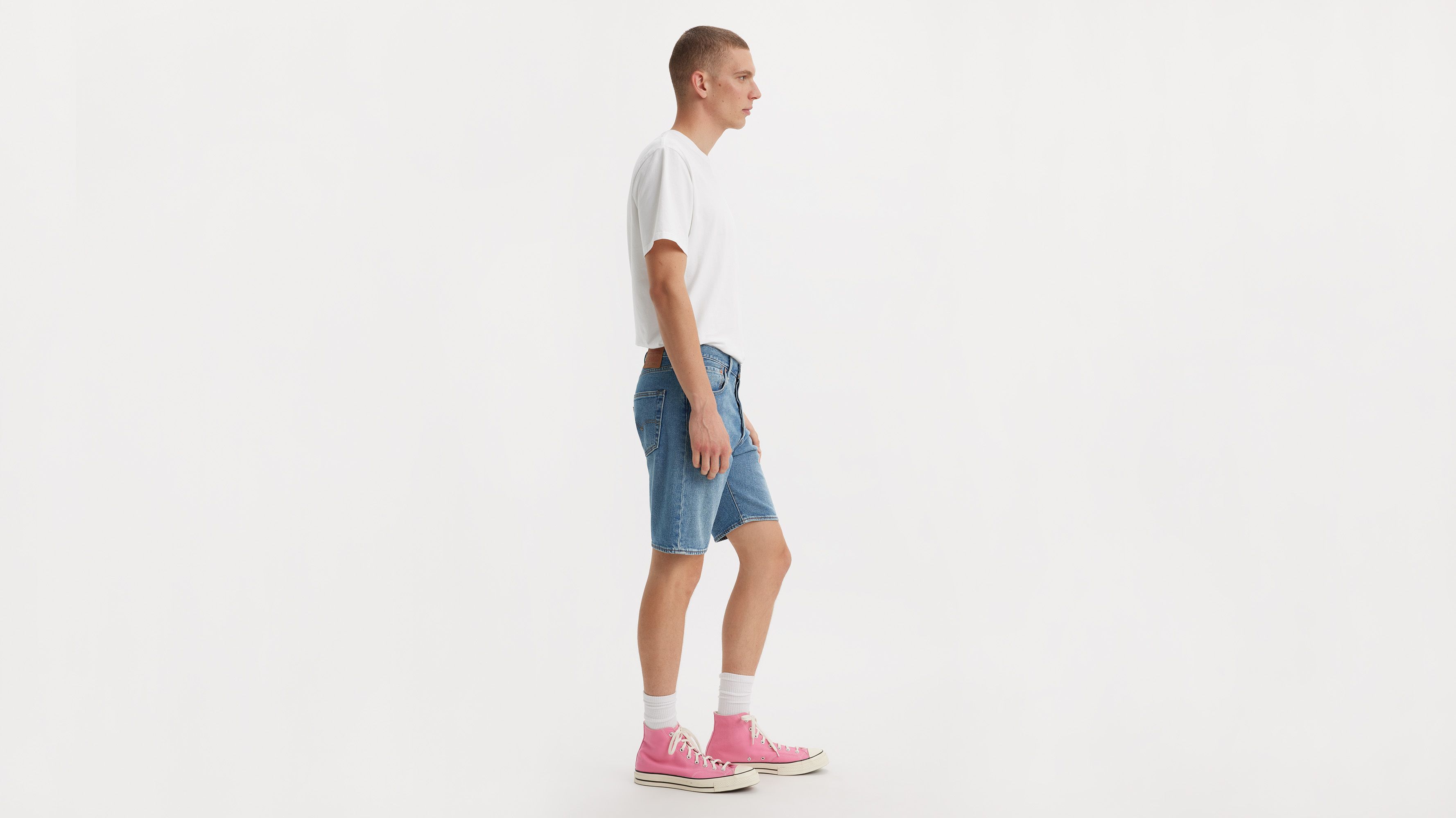 Levi's® short 501® Original - 9Am On Battery Short - Bleu