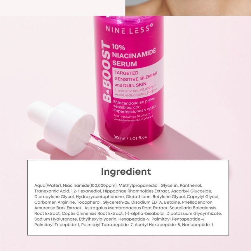 NINELESS - B-Boost 10% Niacinamide Serum