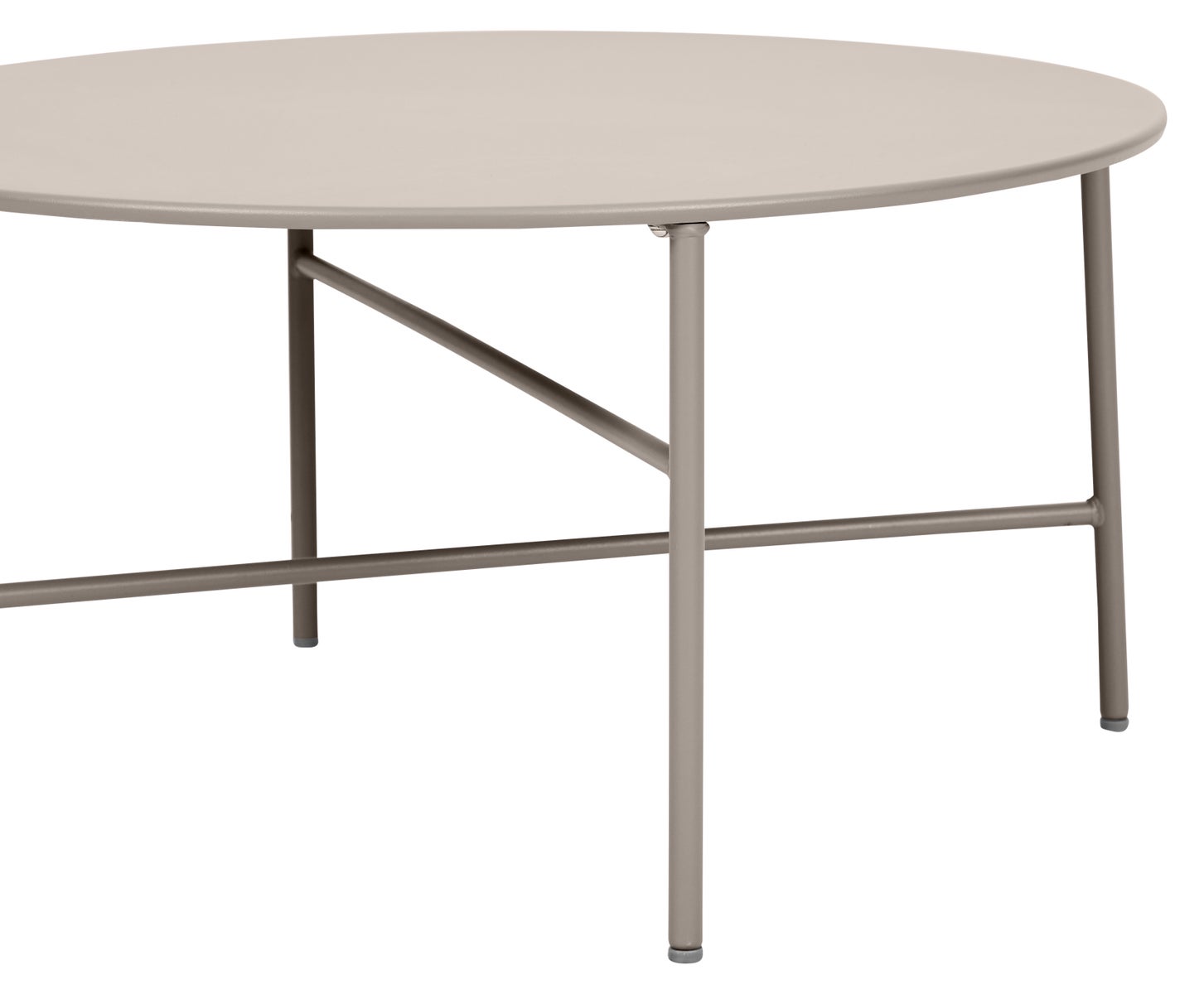 Pesetos tuintafel Ø70 cm grijs. 70 x 70 x 35 cm