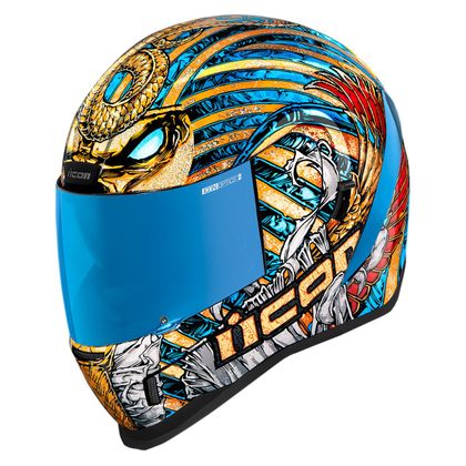 Casque Icon AIRFORM - PHARAOH - Bleu