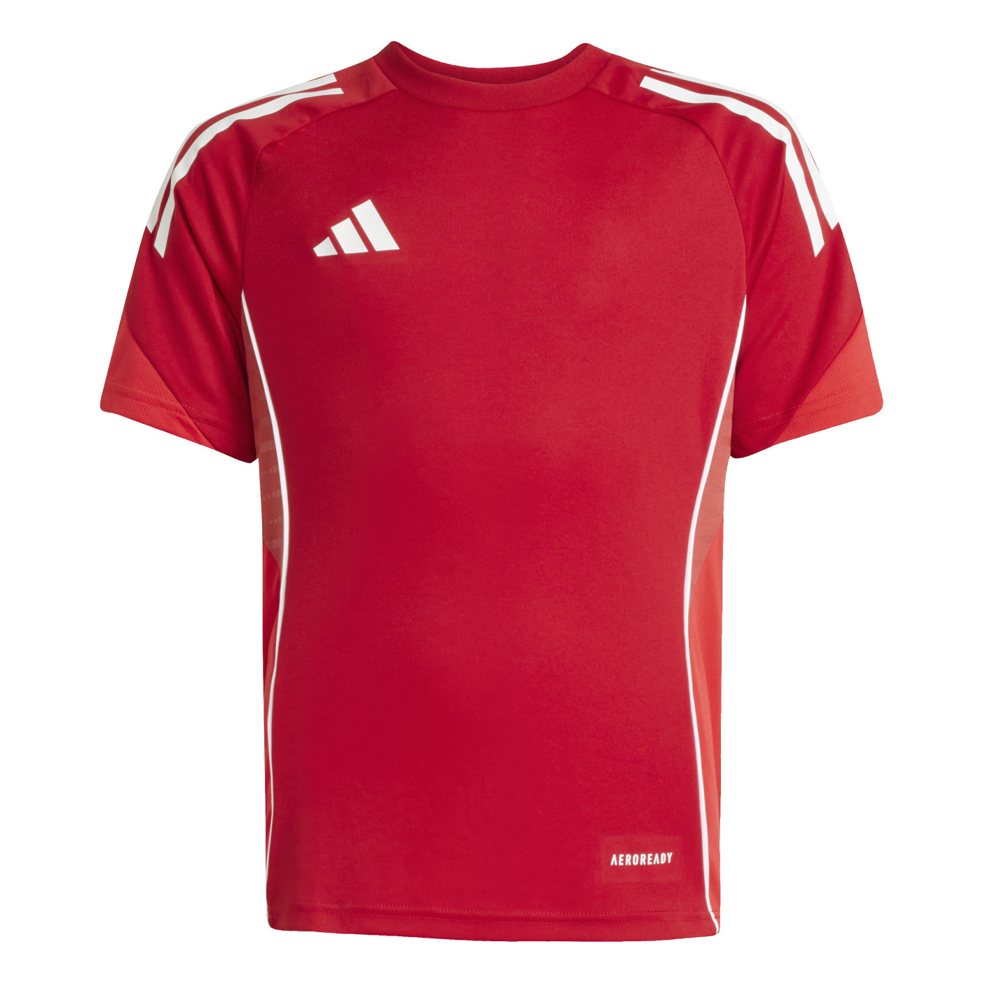 Adidas Tiro 25 Competition Trainingsshirt Kids Rood Wit