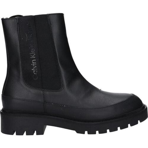 Calvin Klein Jeans - YW0YW01254 COMBAT MID CHELSEA BOOT Negro