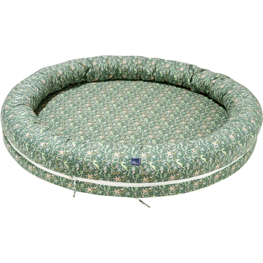 Alvi® Schlummernestchen XL Underwater World grünbeige Ø100 cm