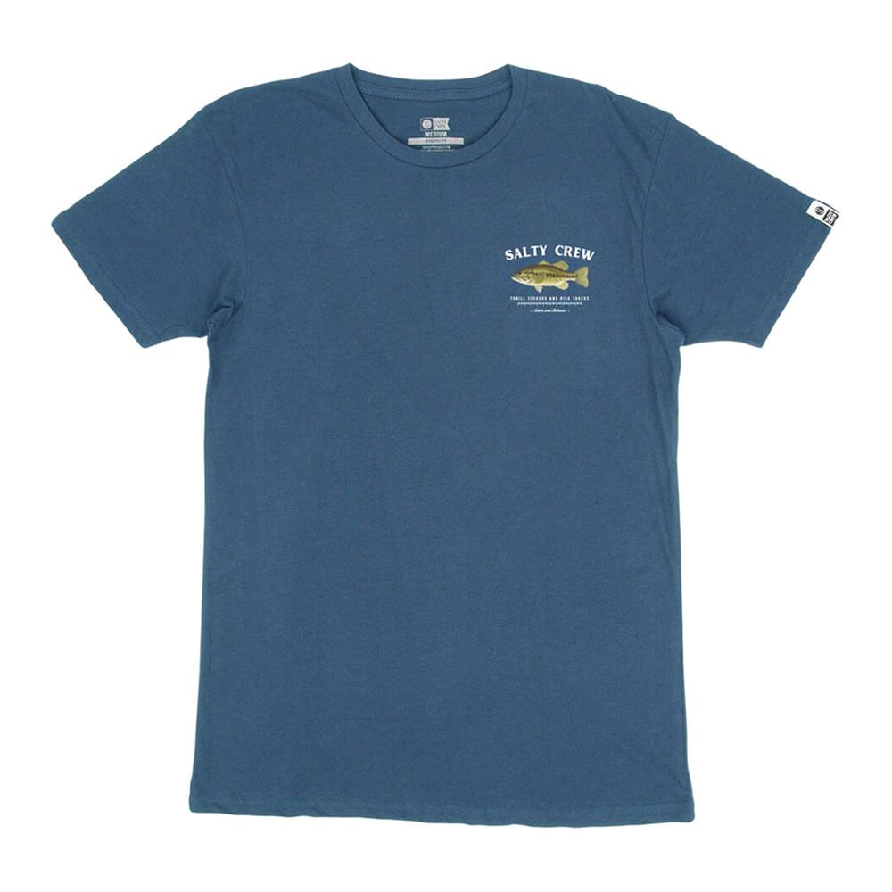 Salty Crew BIGMOUTH PREMIUM - Tee-shirt Homme harbor blue