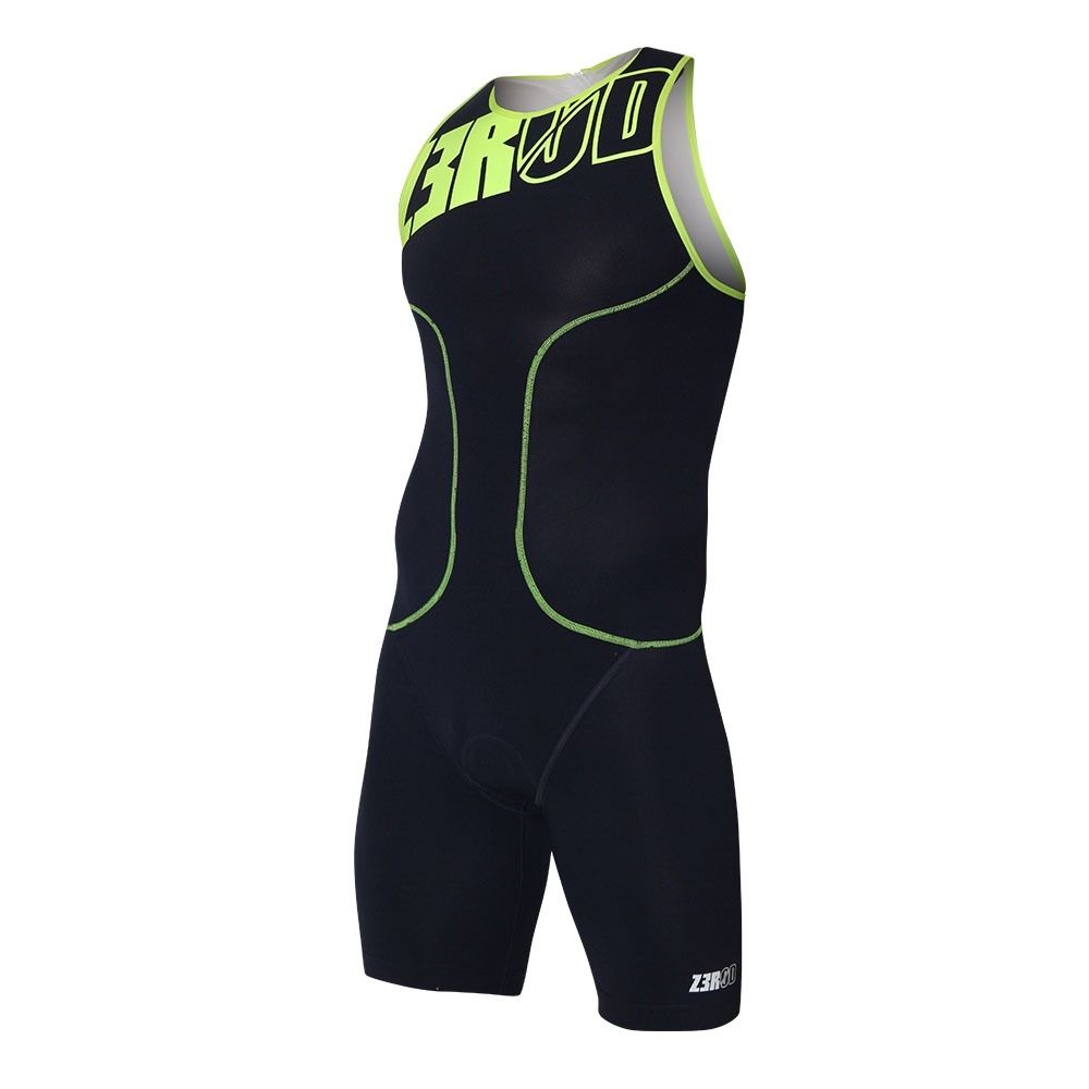 Z3Rod OSUIT BZ - Combinaison trifonction shorty Homme dark blue/fluo yellow