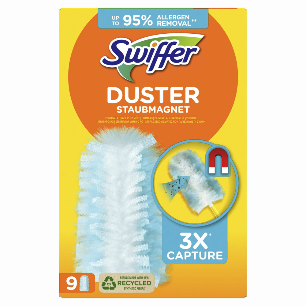 Swiffer Duster Trap & Lock-navullingen 9 stuks