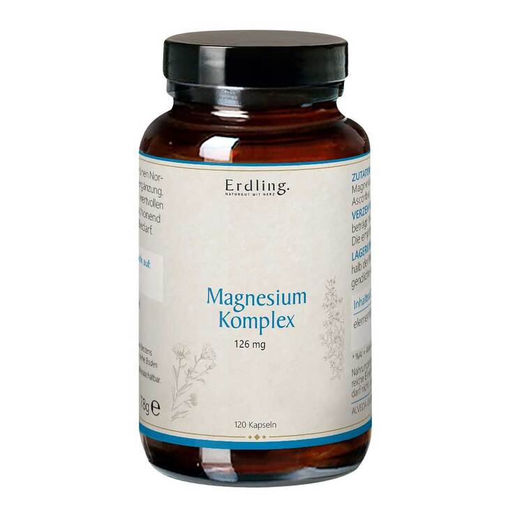 Magnesium-Komplex 7in1 Sangokoralle Kapseln Erdling, 120 St