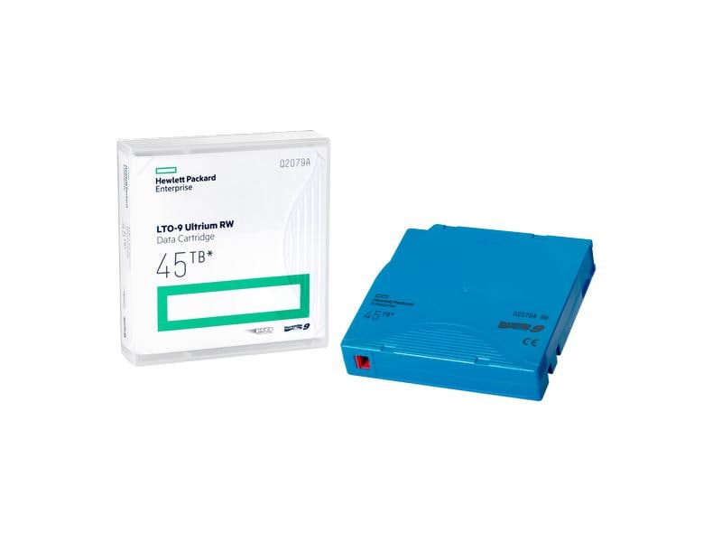 HPE LTO-9-Tape Q2079A 18 TB 1 Stück HPE LTO-9 Ultrium 45 TB RW-Datenkassette