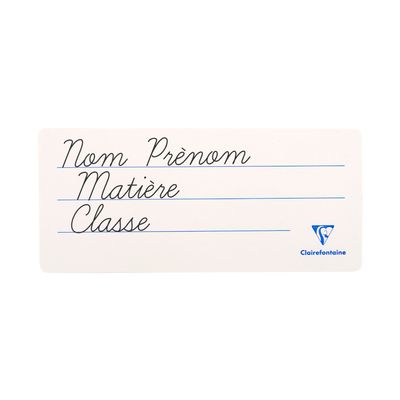Clairefontaine Koverbook - Bloc de cours agrafé A4+ - 160 pages détachables perforées - grands carreaux (Seyes) - disponible dans différentes couleurs