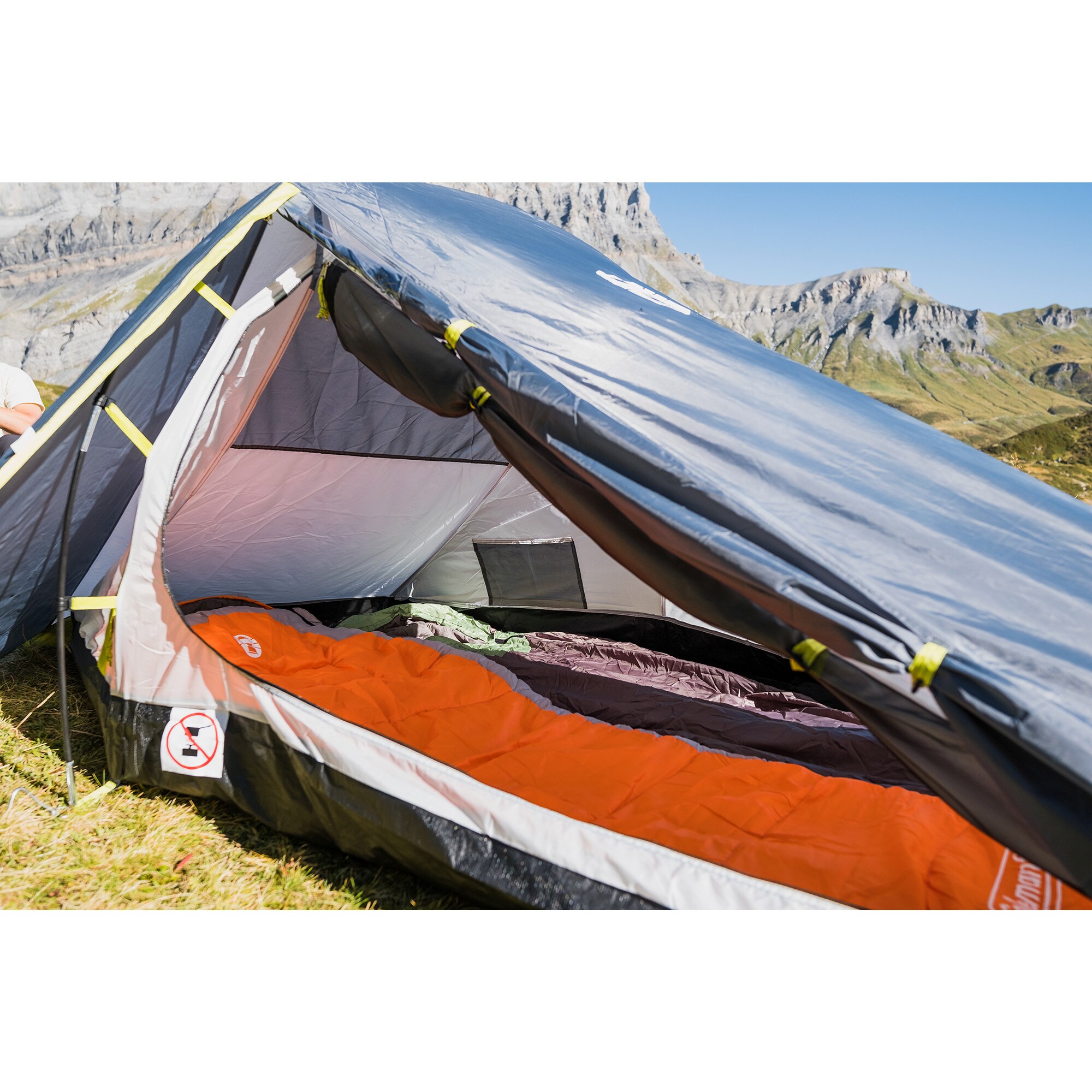 Coleman Zelt Tunnelzelt Bedrock 2