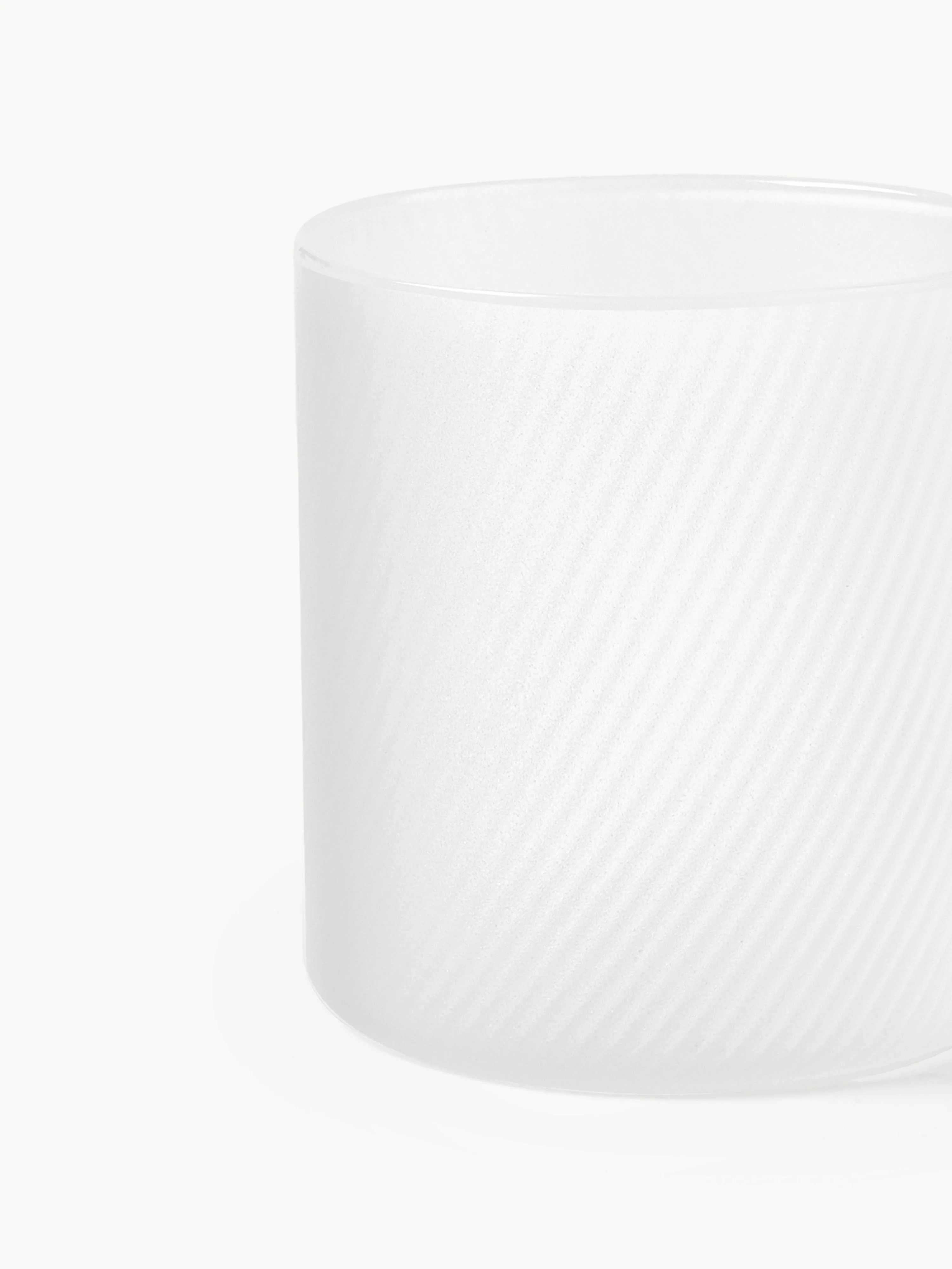 Mondgeblazen tumblers Limon, 4-delig