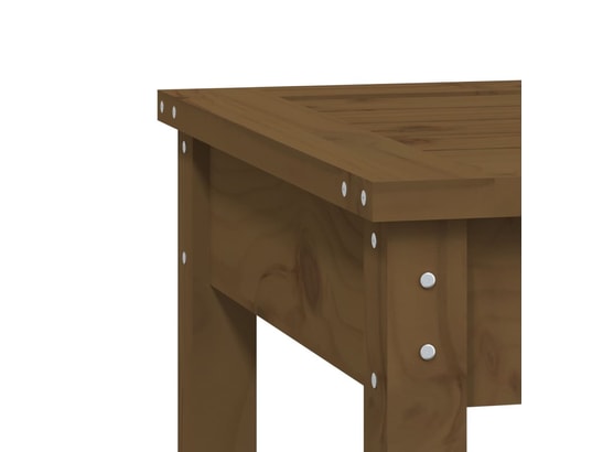 VIDAXL - Banc de jardin marron miel 80x44x45 cm bois de pin massif