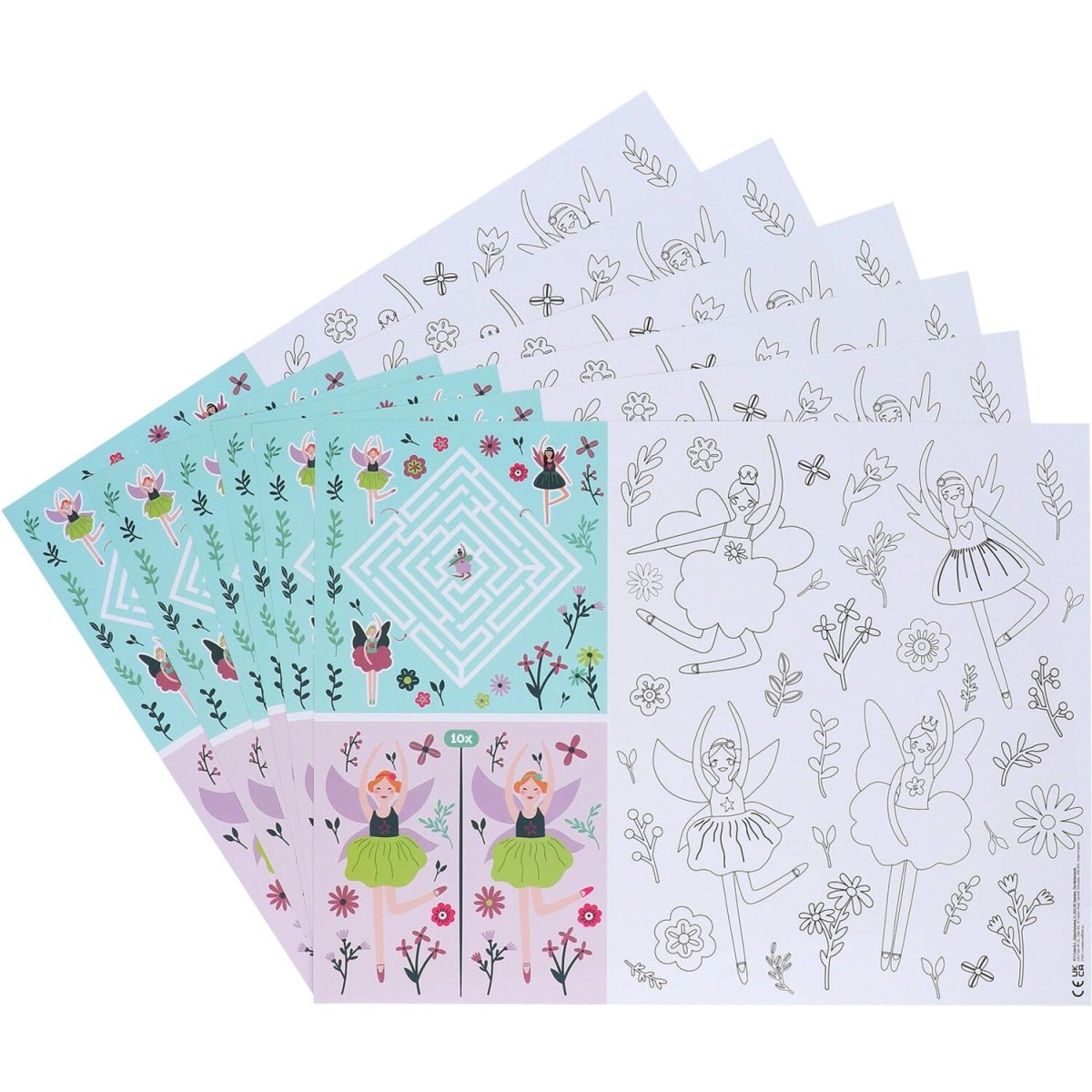 Ballerina Placemats 40cm 6st