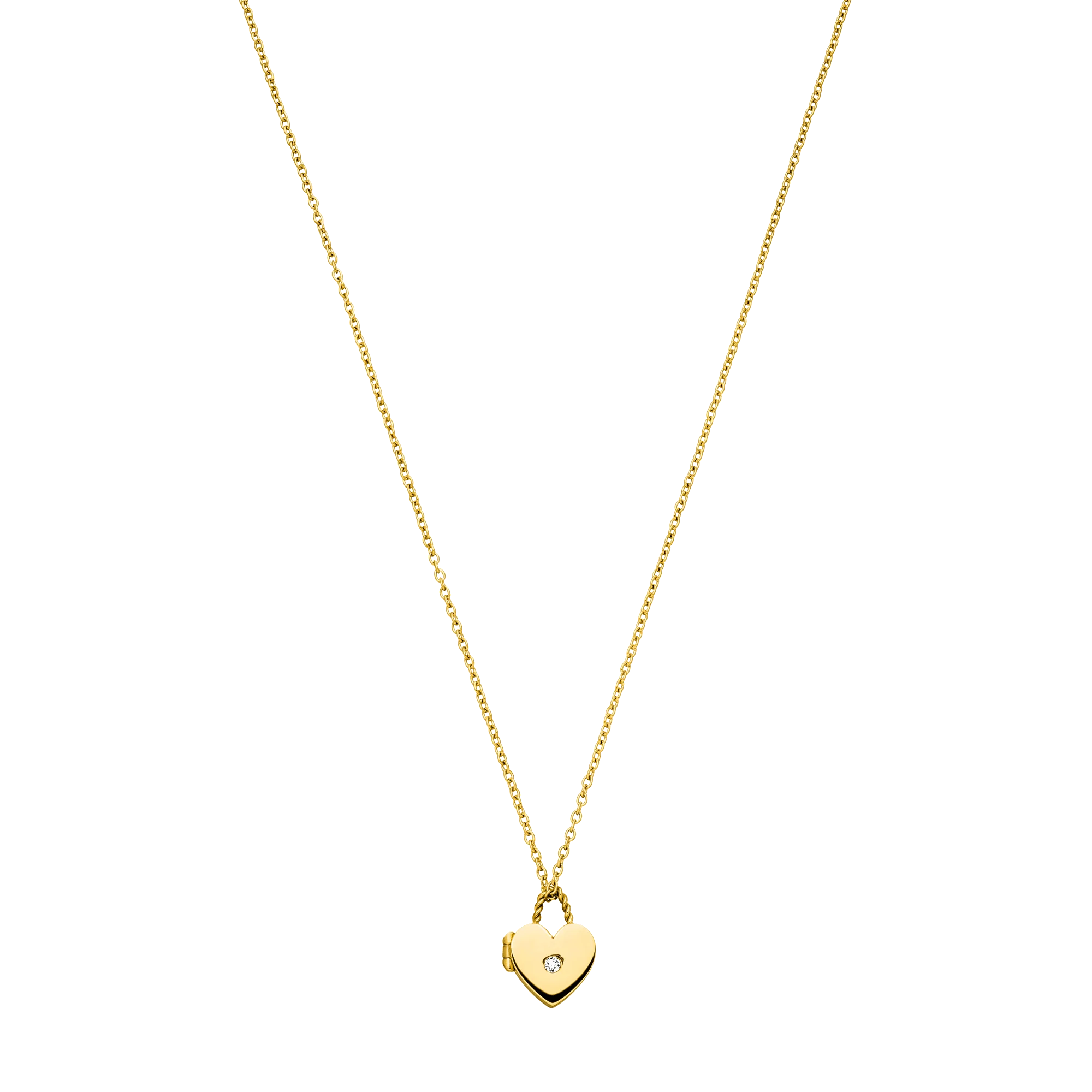Heartbeat Medaillon Kette - PURELEI