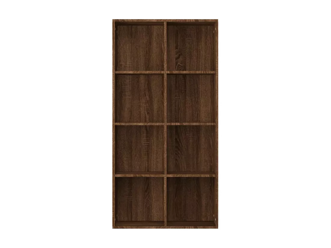 Bibliothèque/Buffet Chêne marron 66x30x130 cm Bois d'ingénierie