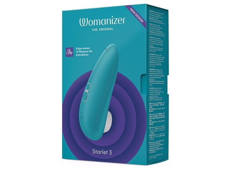 Womanizer Vibrator Womanizer Starlet 3 türkis Auflegevibrator für sinnliche Stimmulation der Klitoris