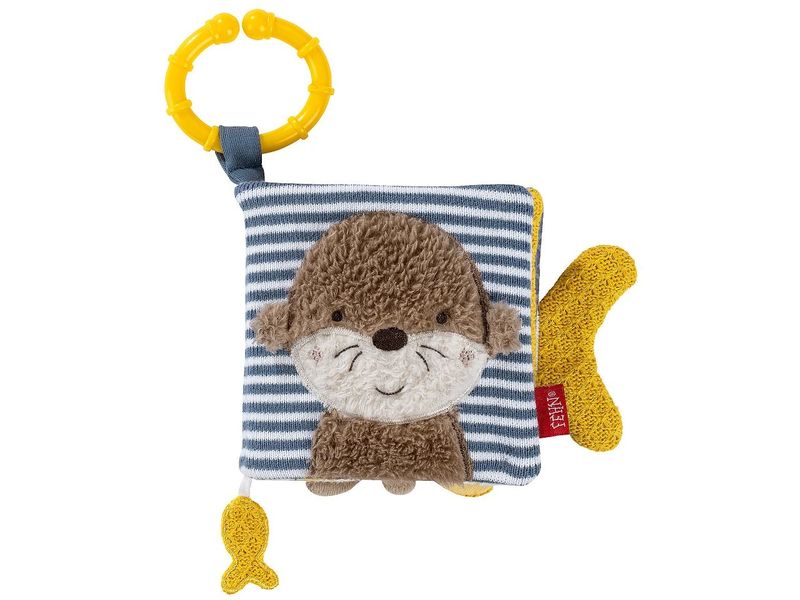 fehn Stoffbuch Otter Fühlbuch mit Tier-Motiven