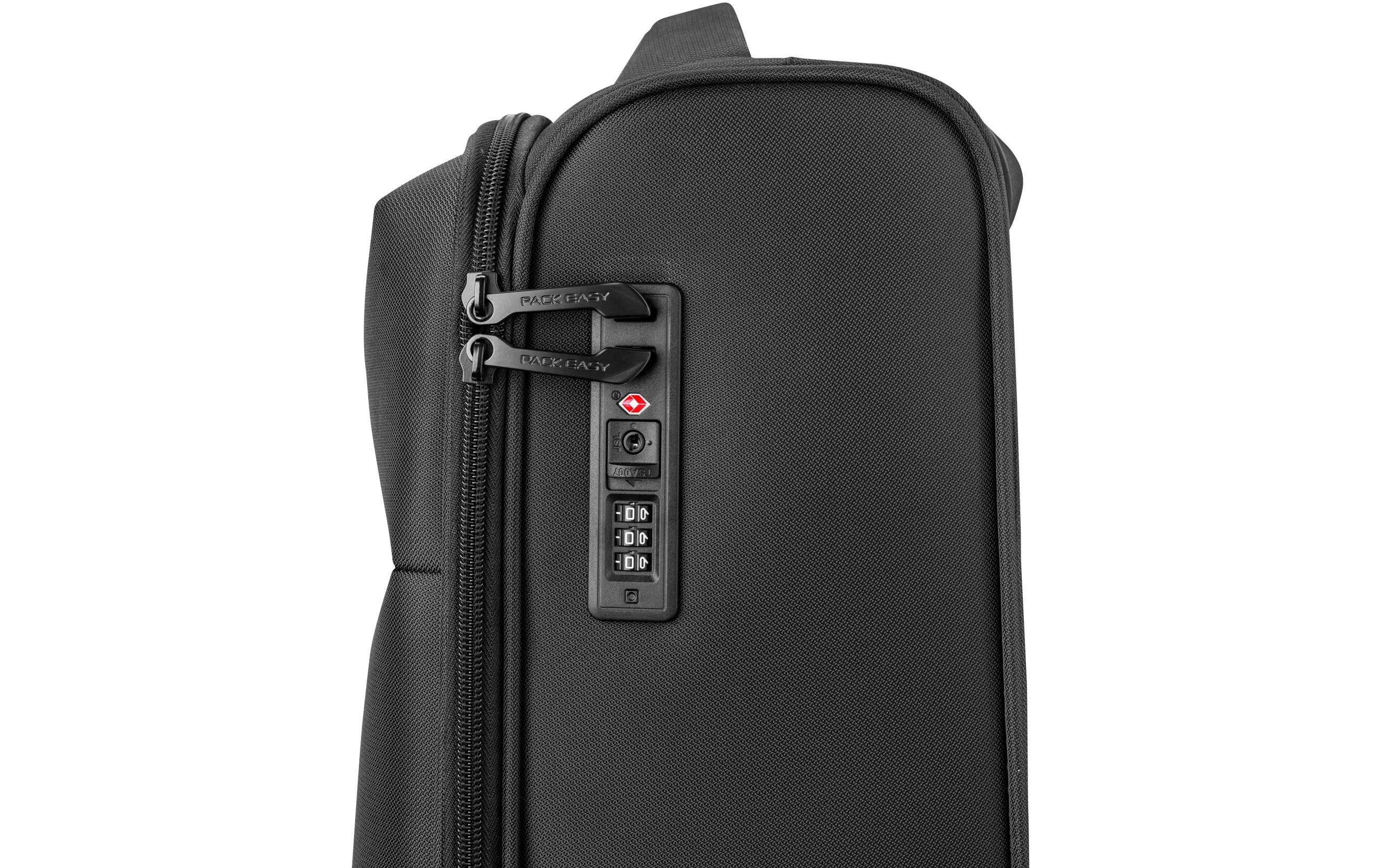 Reisekoffer EasyTrip XS, SchwarzUntersitz-Cabin-Trolley