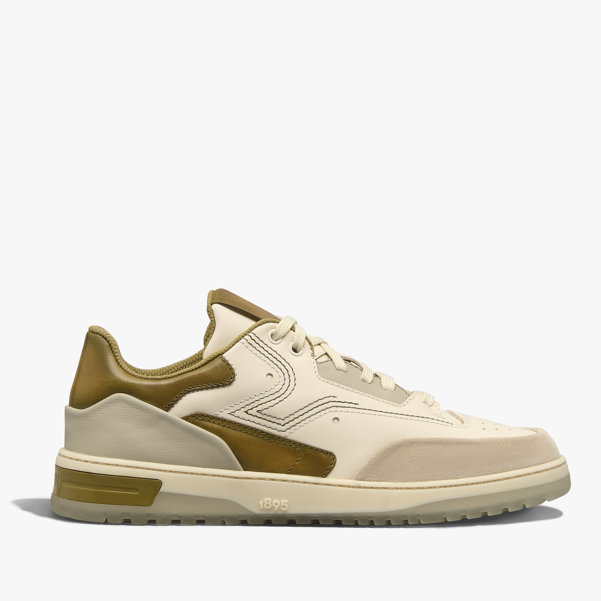 Sneaker Playoff En Cuir Scritto