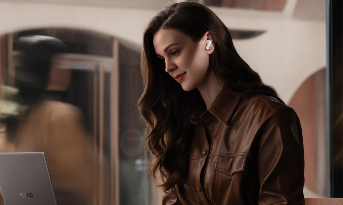 FreeBuds Pro 2 Bluetooth In-Ear Kopfhörer ANC Headset IP54 mit Ladecase (55035845) - Silver Frost